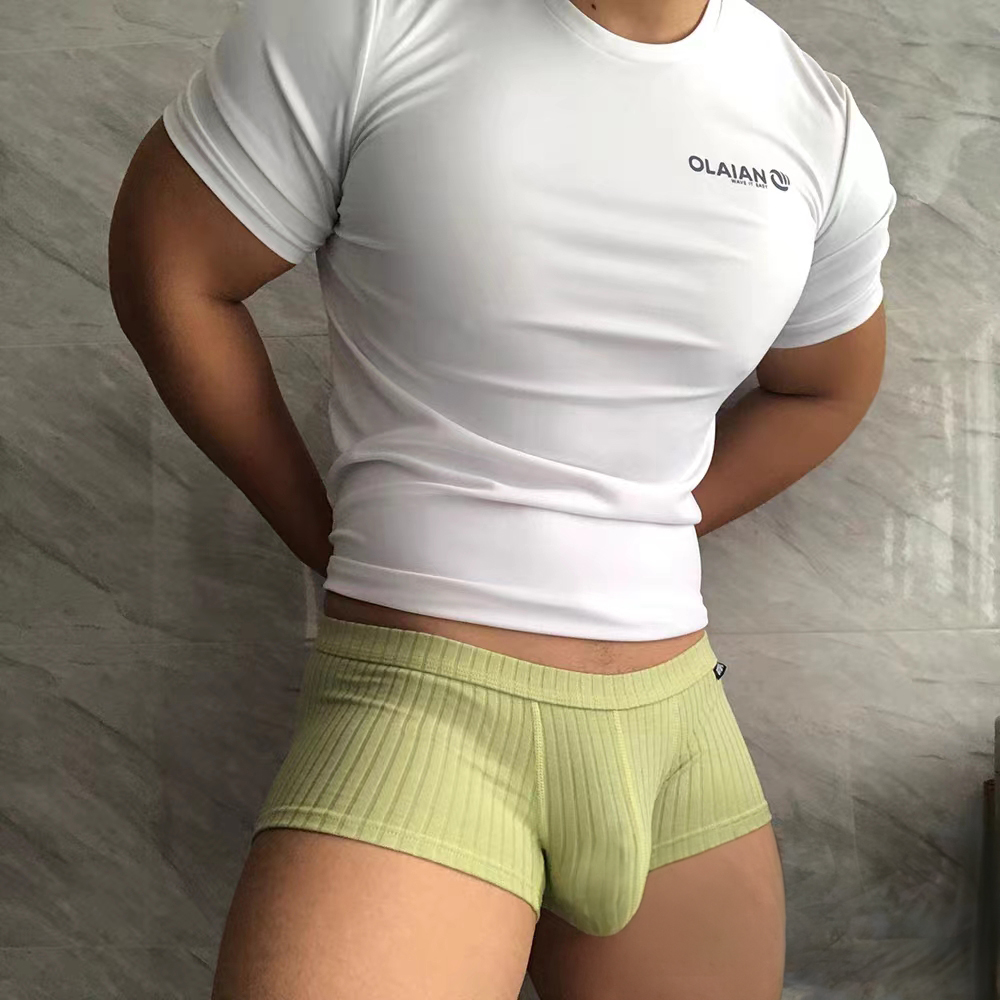 Boxer Brief Pack Cotton - Cotton short boxer briefs for men